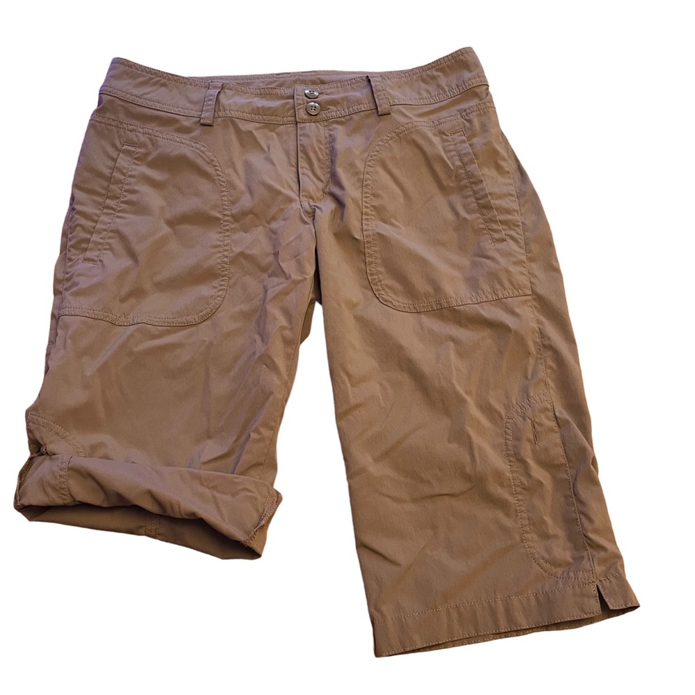 Patagonia Brown Roll Up Bermuda Solimar Shorts Sz 4